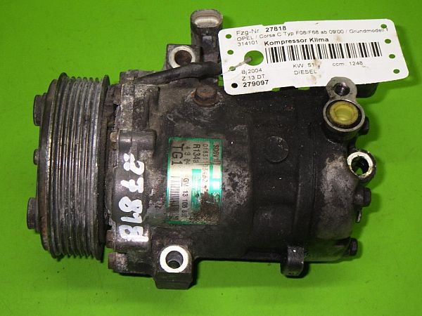 Ac pump OPEL CORSA C (X01)