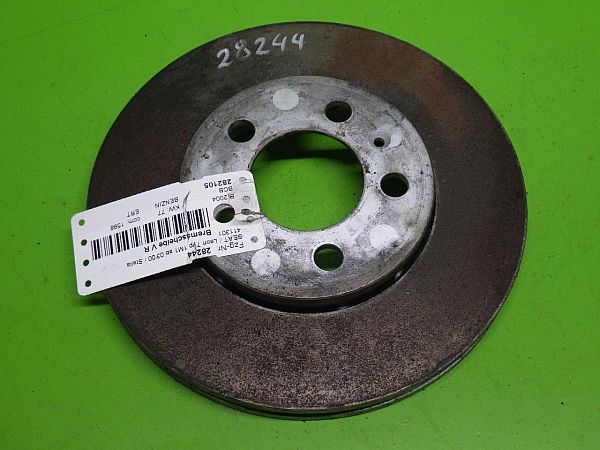 Brake disc SEAT LEON (1M1)
