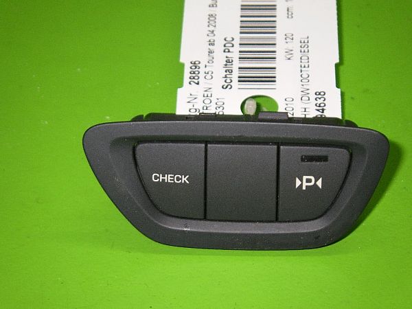 Steuergerät PDC (Park Distance Control) CITROËN C5 III Break (RW_)