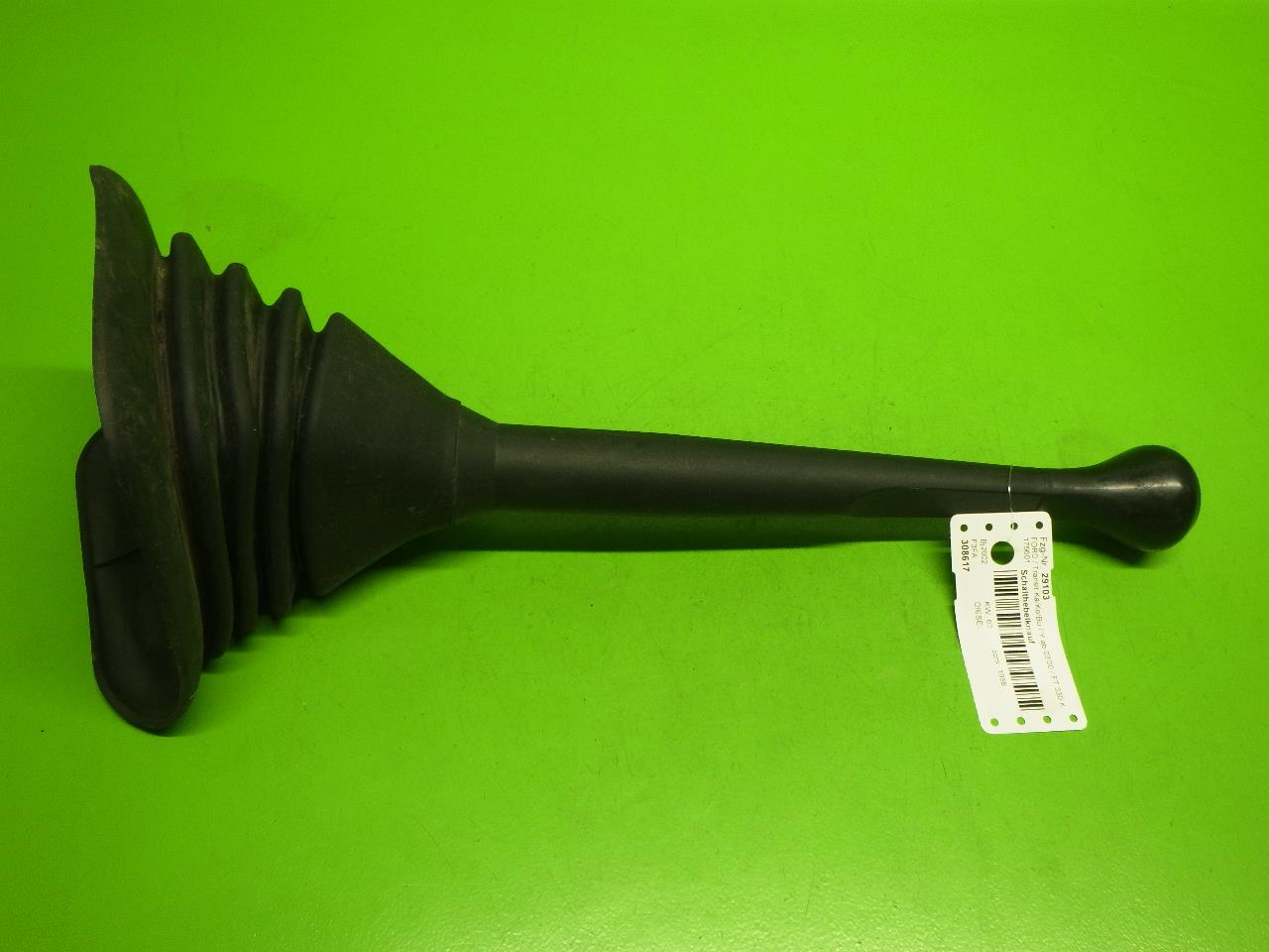 Pommeau Levier Vitesse Pour Ford Transit Mk7 2006-2014 - Poignée Texturée Noire Ou Argentée