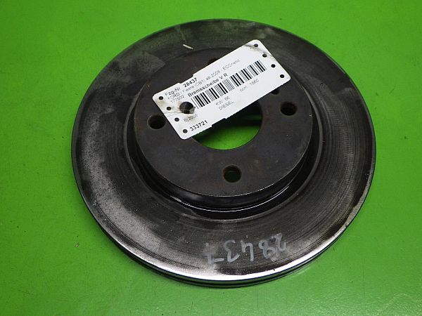Brake disc FORD FIESTA VI (CB1, CCN)