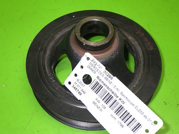 Crank pulley MERCEDES-BENZ C-CLASS Coupe (CL203)