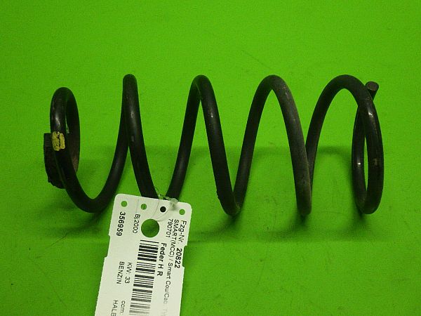 Rear spring - coil SMART CITY-COUPE (450)
