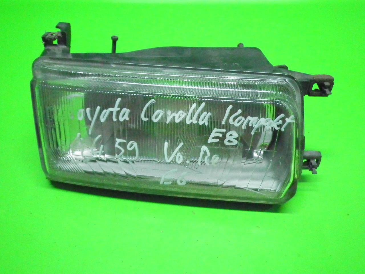 Frontlykt TOYOTA COROLLA FX Compact (E8B)