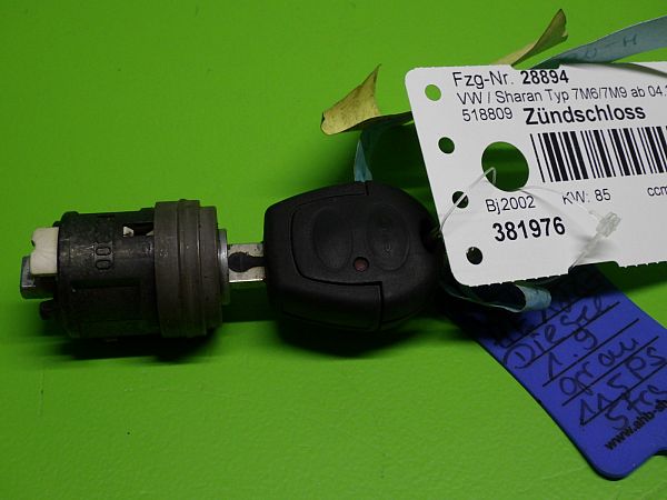 Gear - ignition lock VW SHARAN (7M8, 7M9, 7M6)