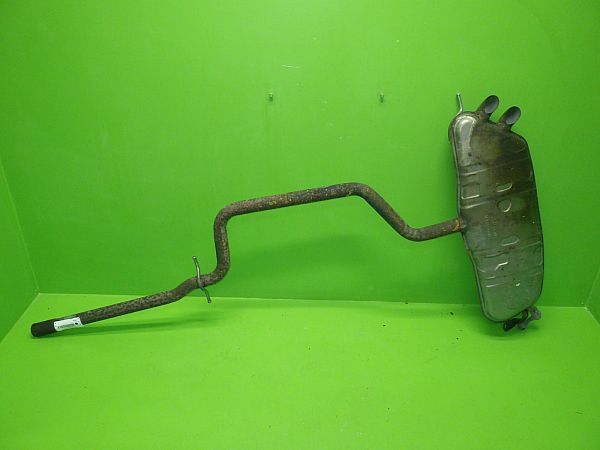 Rear silencer