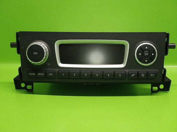 Wyświetlacz radia i akcesoria audio SMART FORTWO Coupe (451)