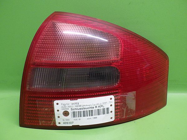Baglygte AUDI A6 (4B2, C5)