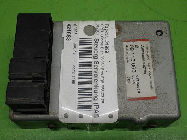 Steuergerät Lenkung OPEL CORSA B (S93)