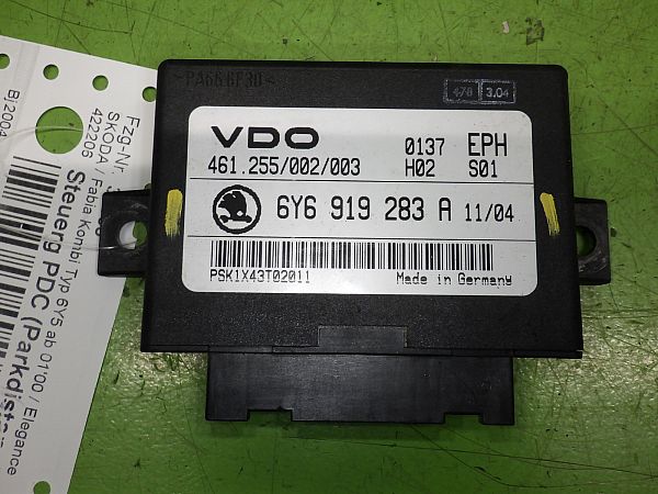 Steuergerät PDC (Park Distance Control) SKODA FABIA I Combi (6Y5)