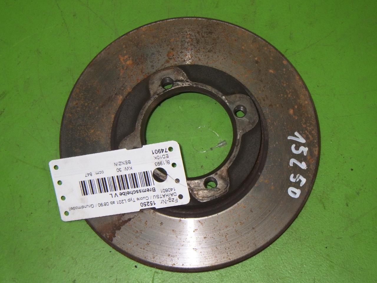 Bremsscheibe DAIHATSU MIRA III (L200, L201)