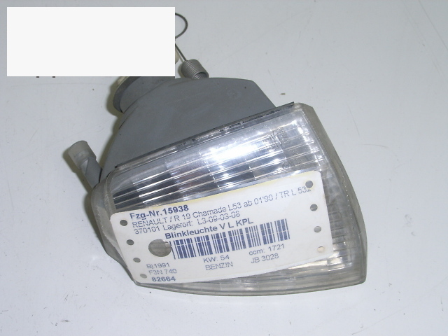 Indicator - wing RENAULT 19   Chamade (L53_)