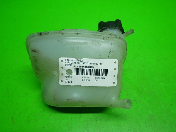 Expansions container VW GOLF Mk II (19E, 1G1)