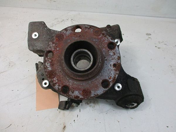 Wheel hub spindle