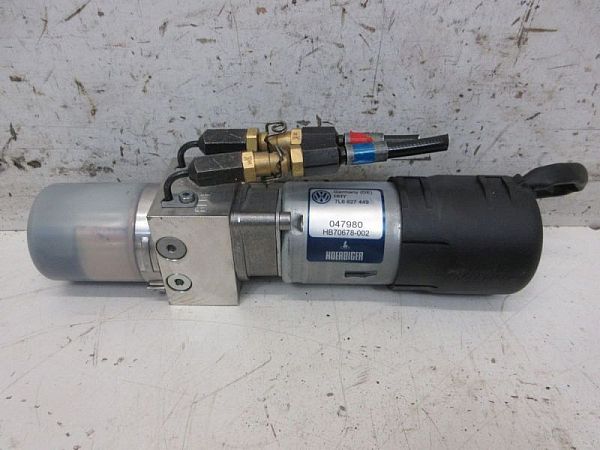 Tailgate hydraulic pump motor