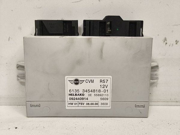 Convertible roof control module