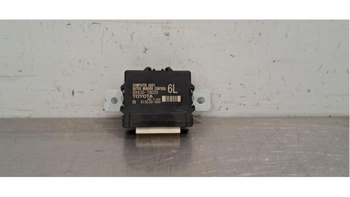 Wing mirror control module