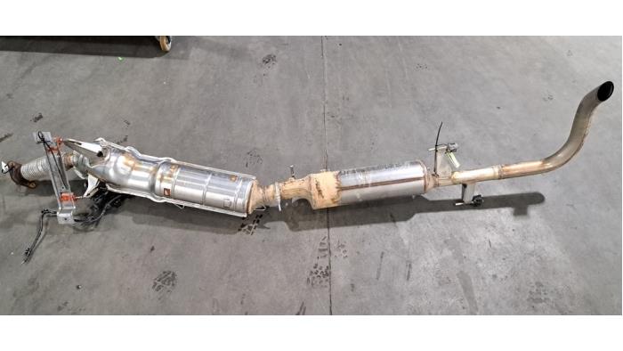Abgas komplett ohne Katalysator RENAULT MASTER III Van (FV)