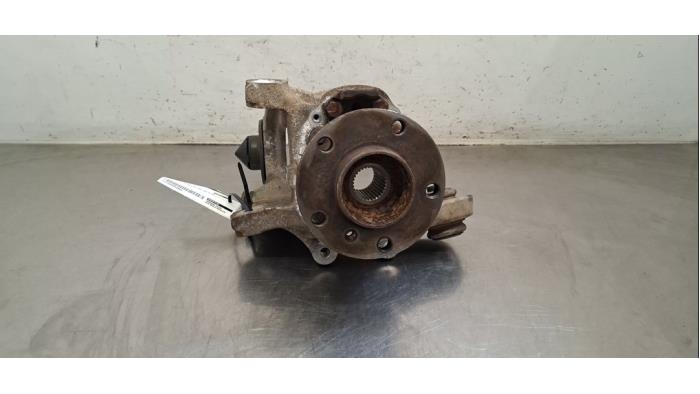 Wheel hub spindle