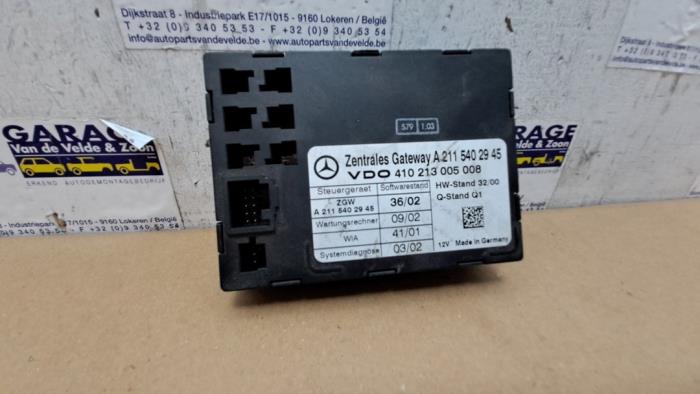 Gateway control module