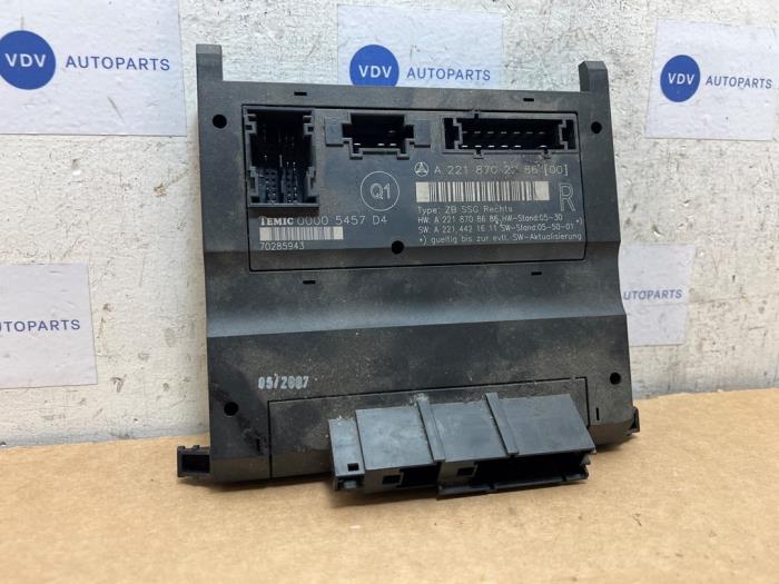 Module commande siège
