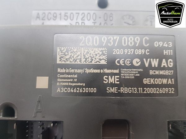 Moduł sterowania - różne SEAT IBIZA Mk V (KJ1)