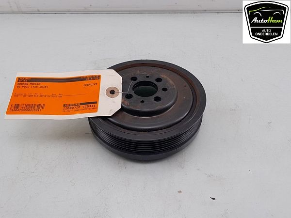 Poulie de vilebrequin VW POLO (6R1, 6C1)