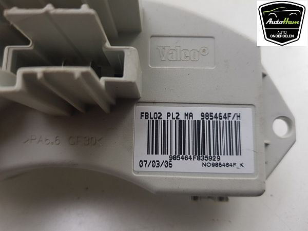 Heater blower resistor BMW 3 Touring (E91)