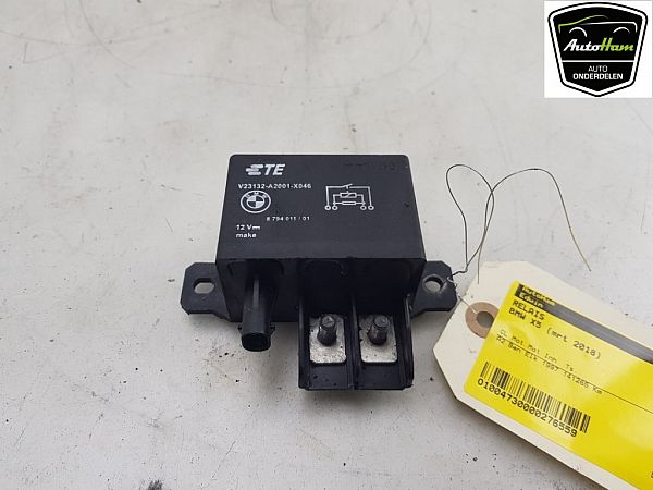 Coolant fan relay