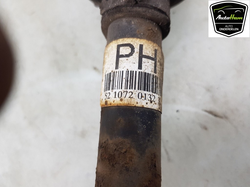 Opel CORSA C (X01) Drive shaft - front 93190108, 26076883