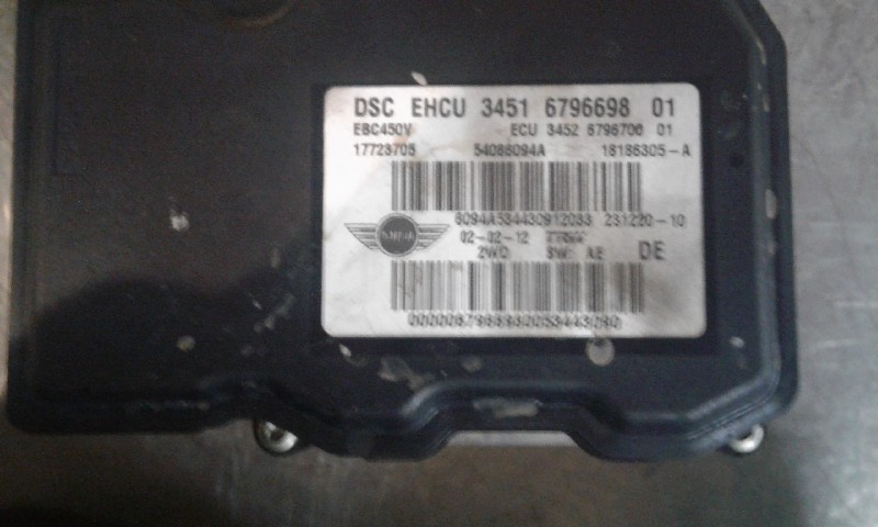 ABS - pump MINI MINI (R56)