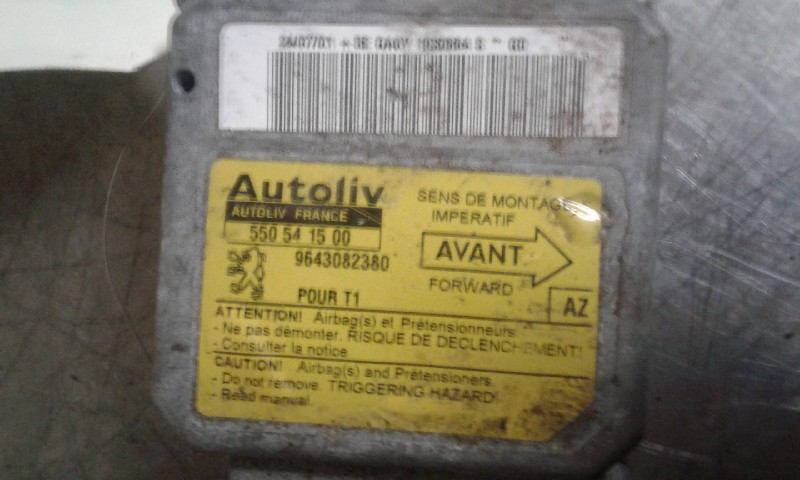 Airbag - elboks PEUGEOT 206 Hatchback (2A/C)