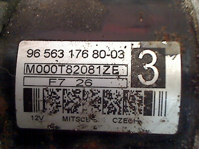 Starter CITROËN C4 Picasso I MPV (UD_)