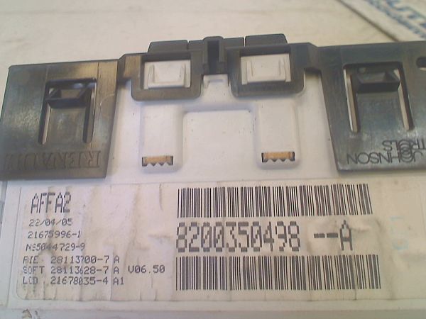 Display RENAULT MEGANE II Coupé-Cabriolet (EM0/1_)