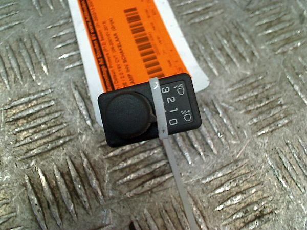 Headlight level height control switch