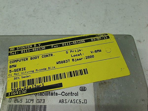 ABS control module