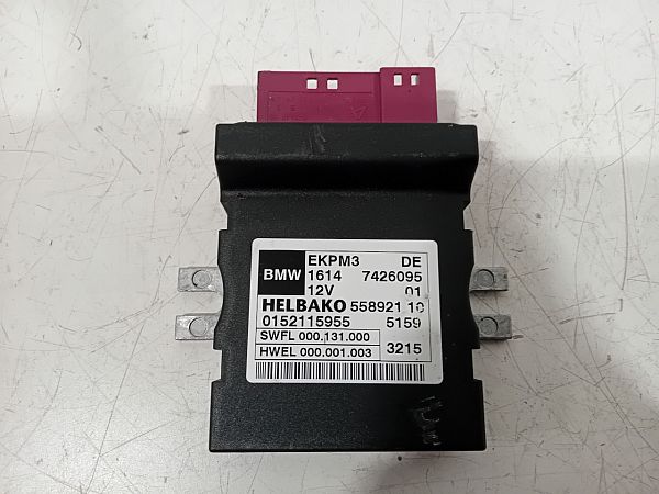 Fuel injection pump control module