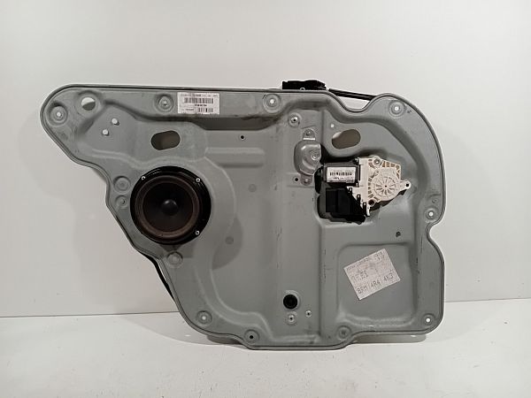 Window lifting mechanism without motor