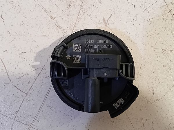 Airbag deployment crash sensor