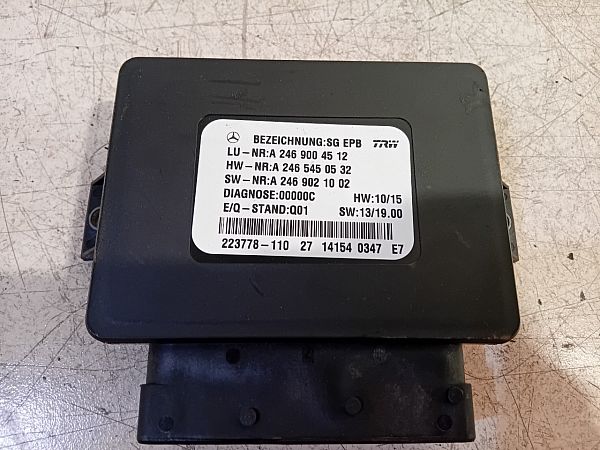 Hand brake control module