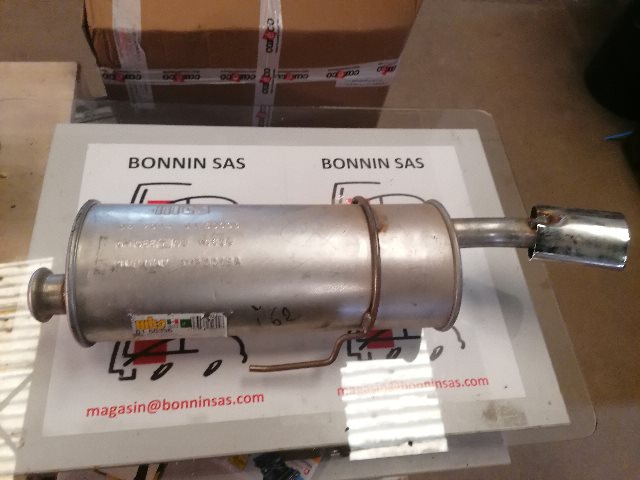 Auspuff, hinterer Dämpfer