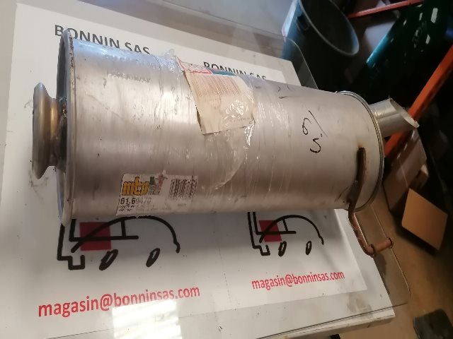 Auspuff, hinterer Dämpfer