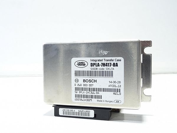 Transfer box differential control module