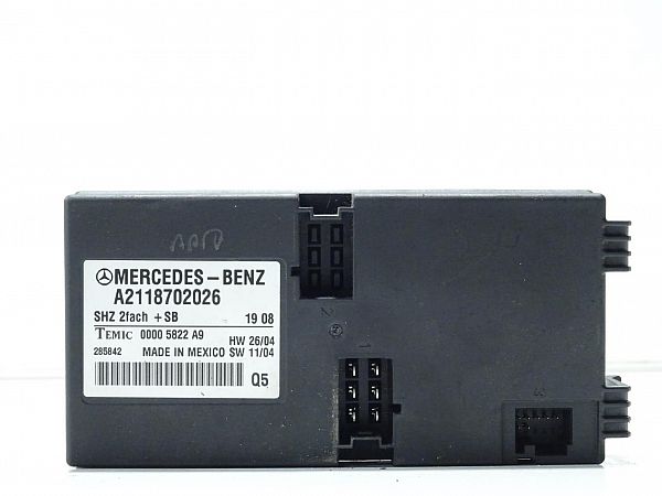 Seat control module