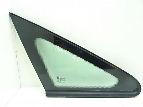 Front vent glass