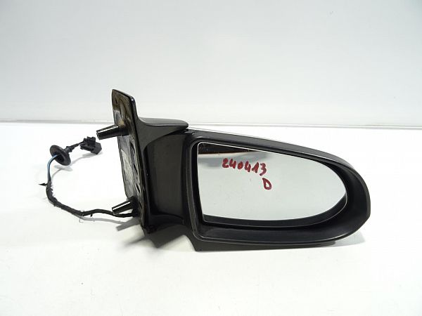 Manual wing mirror