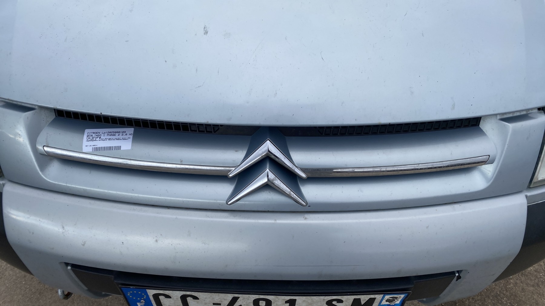 Calandre occasion Citroën BERLINGO MULTISPACE (B9) 1.6 hdi 75 / bluehdi