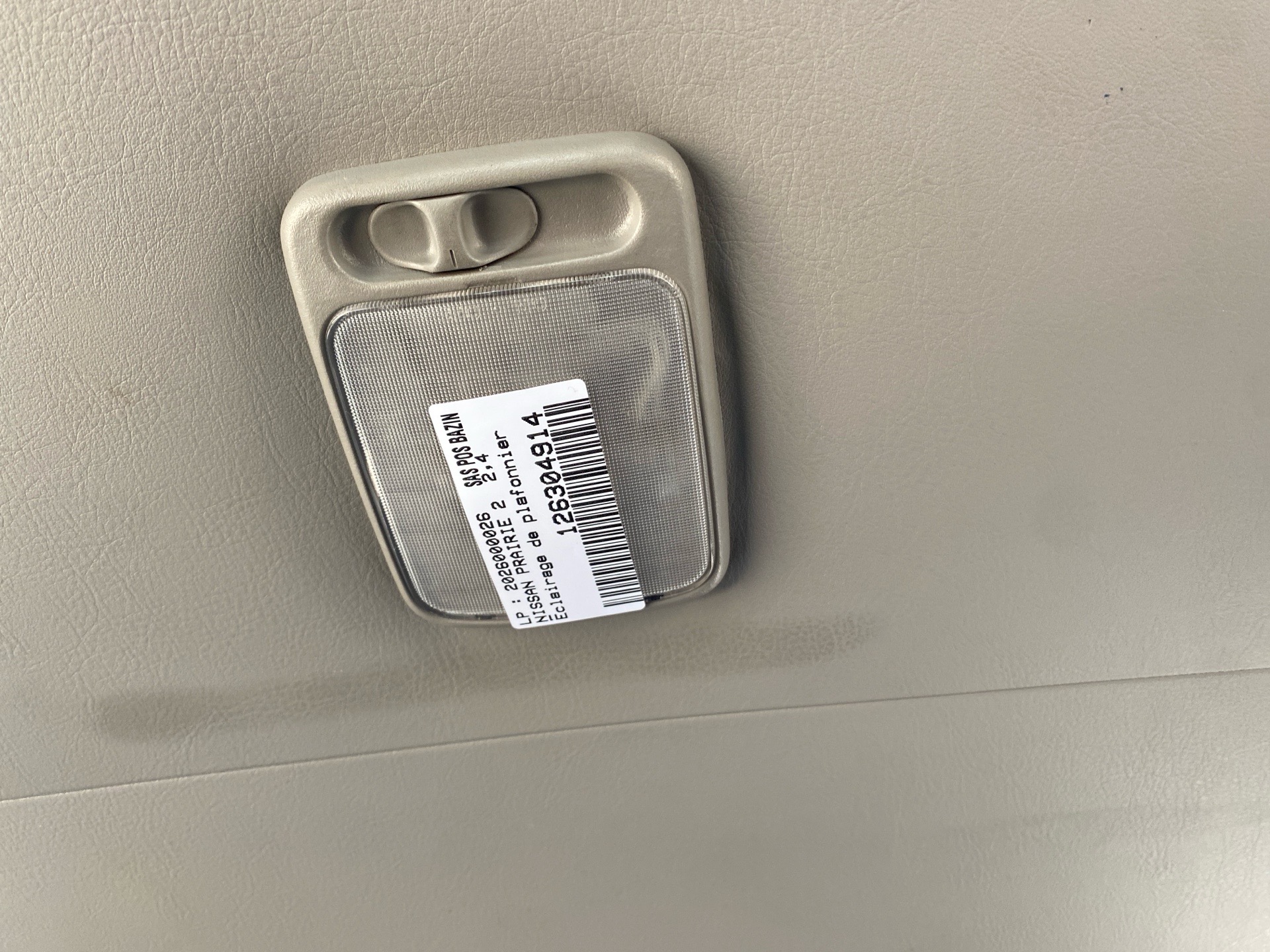 Innenbeleuchtung NISSAN PRAIRIE PRO (M11)