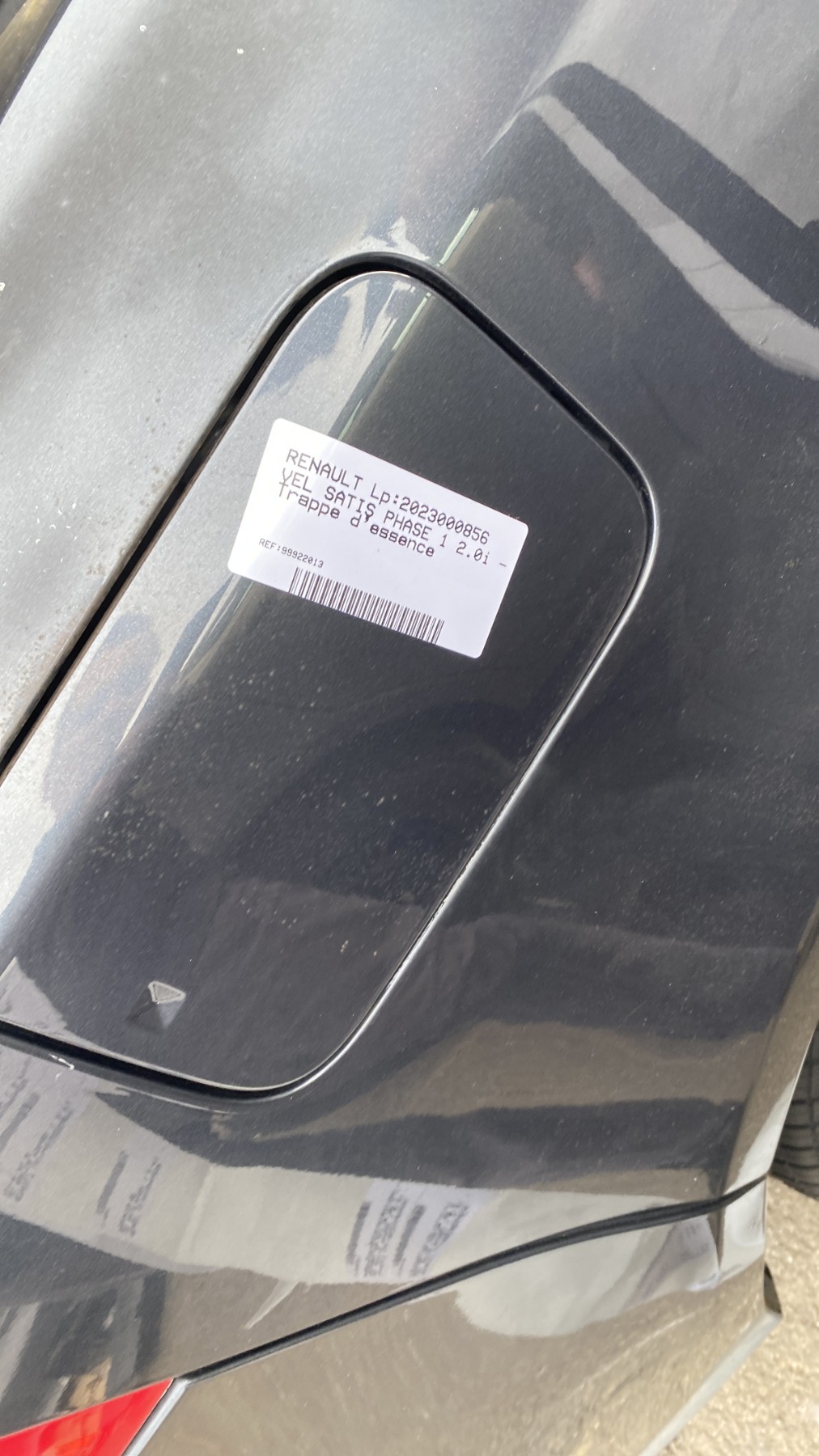 Tankklappe RENAULT VEL SATIS (BJ0_)