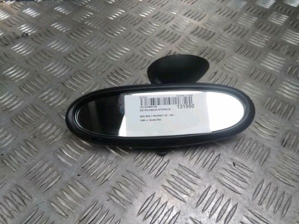 MINI R50 R52 R53 coques de rétroviseurs latéraux, Extérieur Miroir Décor pour Mini Cooper One/S/JCW série R R50 R52 R53 2002–2006(JCW MINI R50 R52 R53 coques de rétroviseurs latéraux, Extérieur Miroir Décor pour Mini Cooper One/S/JCW série R R50 R52 R53 2002–2006(JCW